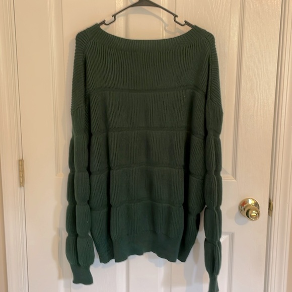 PRETTYGARDEN Women's Fall Sweater Casual Crew
Neck Pullover Long Puff Sleeve - Picture 6 of 12